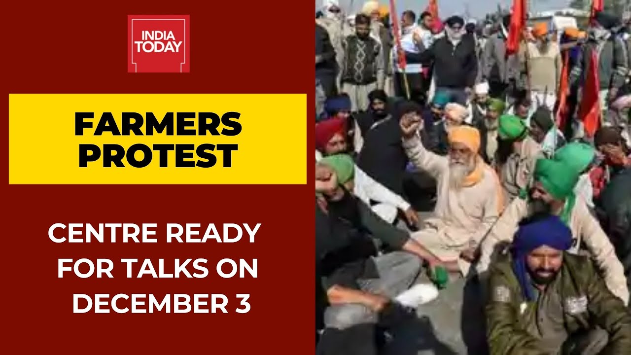 Farmers Protest Escalate In Delhi Over Farm Laws; Centre Ready For Talks On December 3