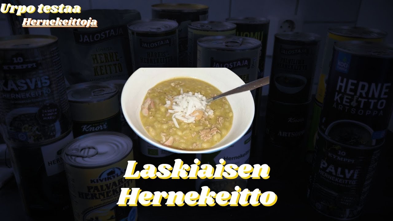 Laskiaisen hernekeitto maistajana Martti