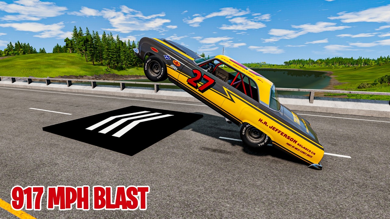 ⚡ INSTANT 917 MPH! Can We Survive? 😱 | BeamNG.drive