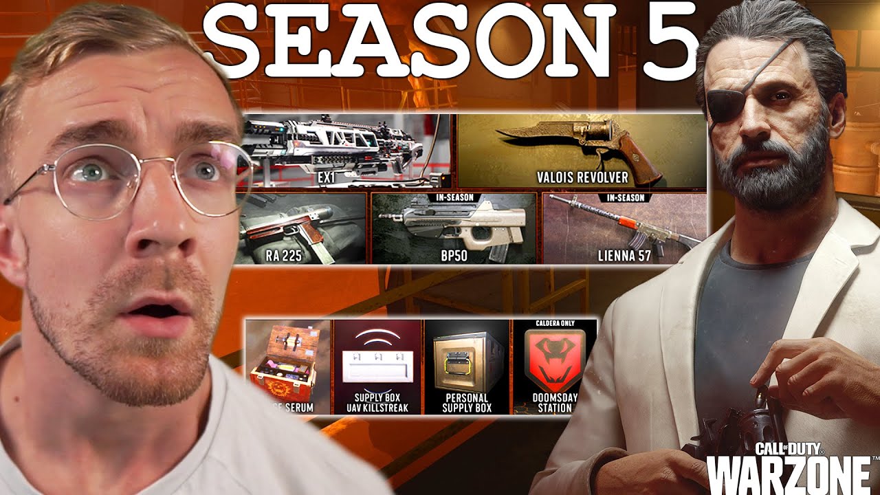 WARZONE - SEASON 5 (Multiversum, Vulkanausbruch, Neue Waffen, Gegenst&auml;nde und mehr)