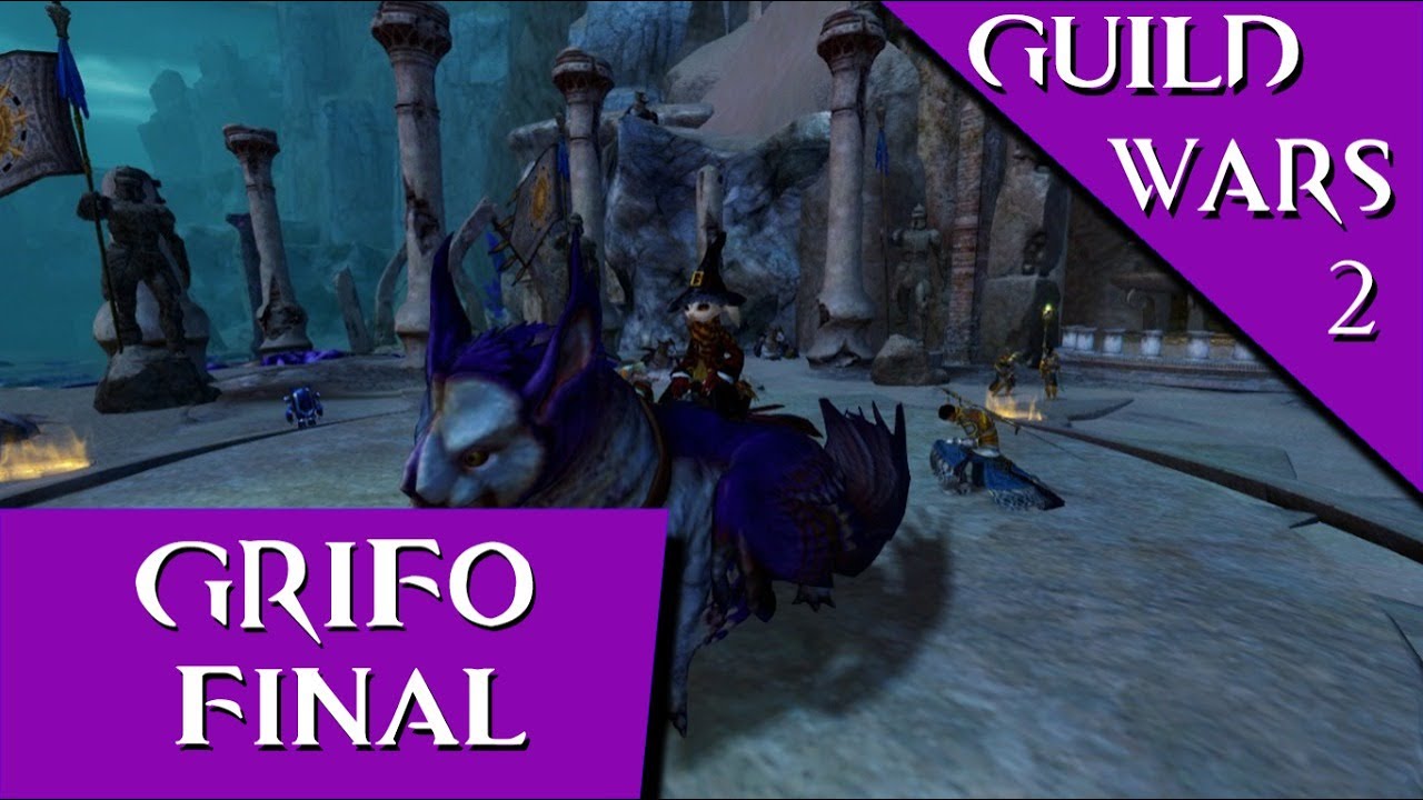 Montaria Grifo - Griffon Open Skies: Sunspear Wisdom + Final (Guild Wars 2)