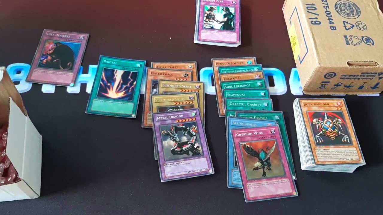 Yugioh Ebay Random Buy! A Lot of Vintage Yugioh Cards and Some Nice Surprises