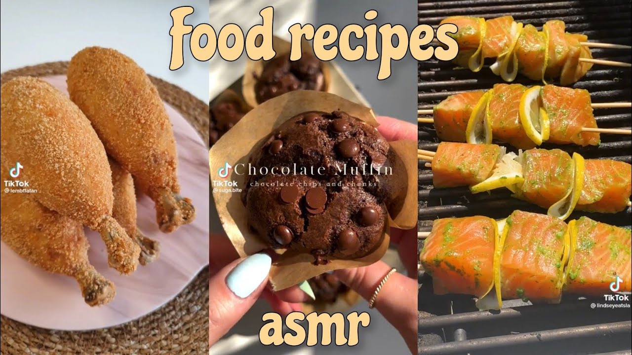 Relaxing food recipes asmr || tiktok compilation