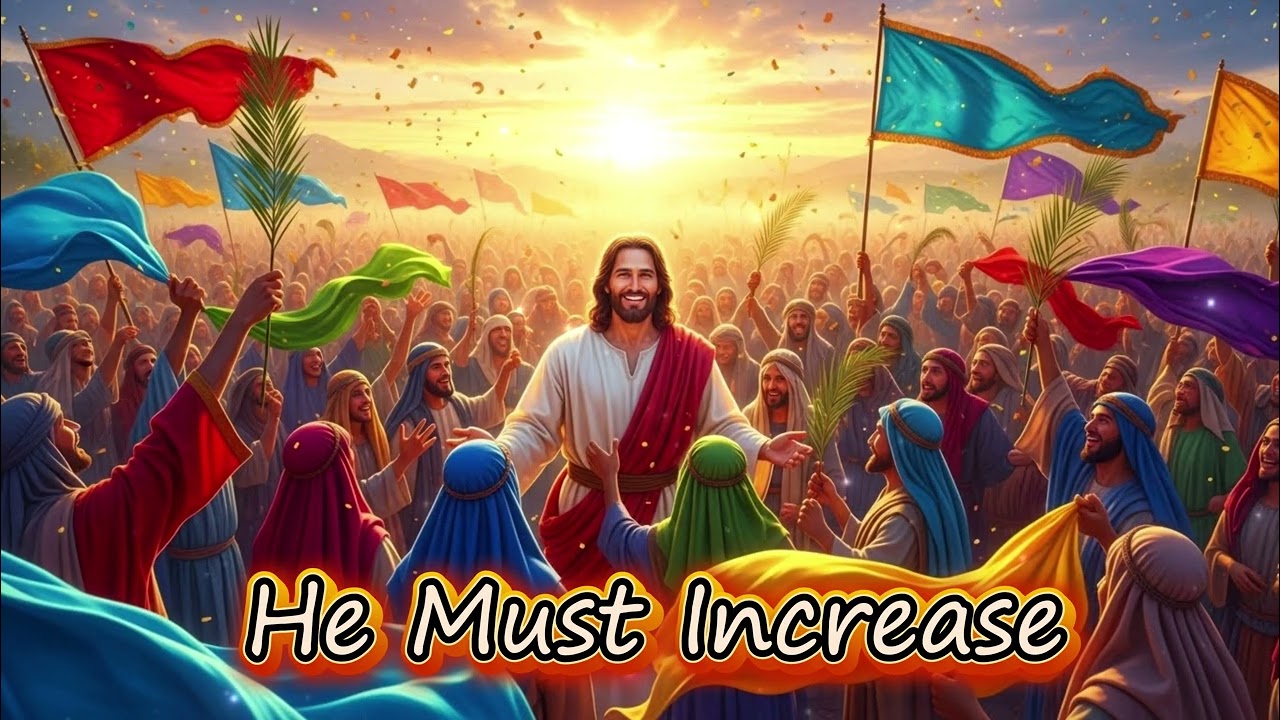 He Must Increase 🥁 Epic Drum Worship Anthem (John 3:30) | Morning Motivation