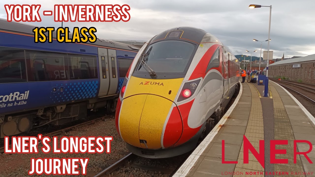 LNER Azuma First Class Review (Dish Menu) - LNER's Highland Chieftain Service