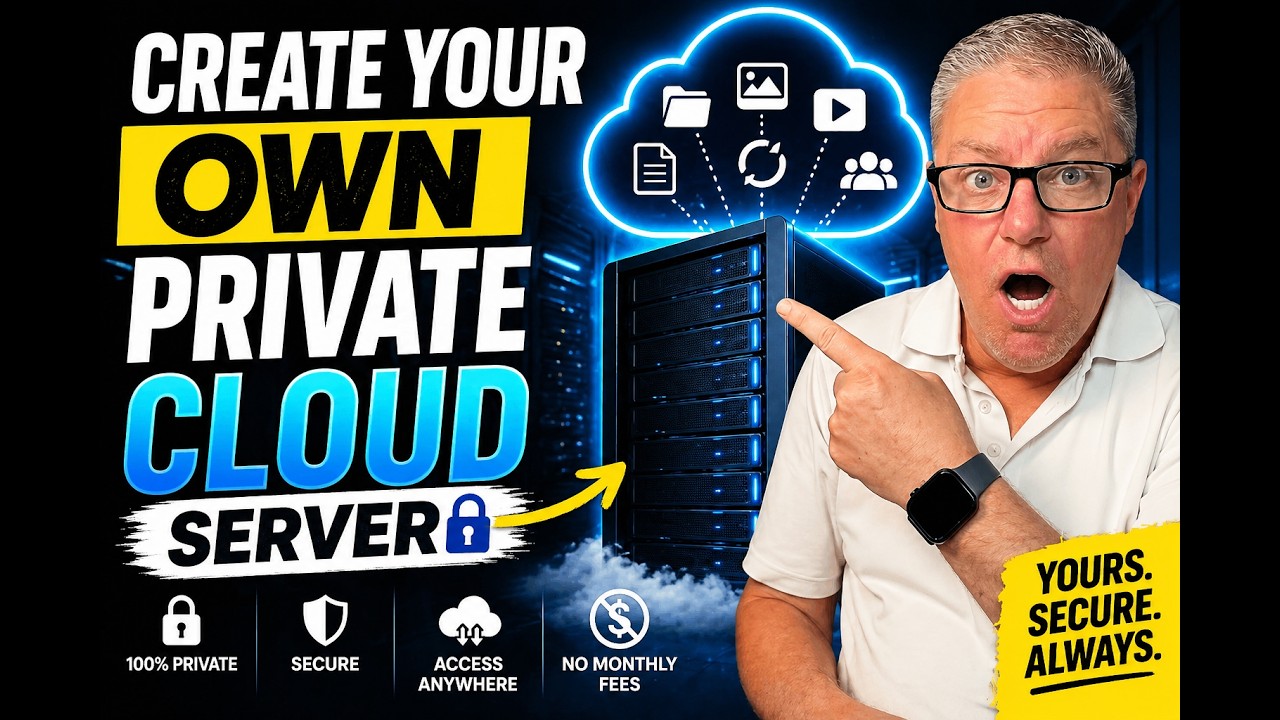 How to start your own PRIVATE cloud server | NO FEES ever again!