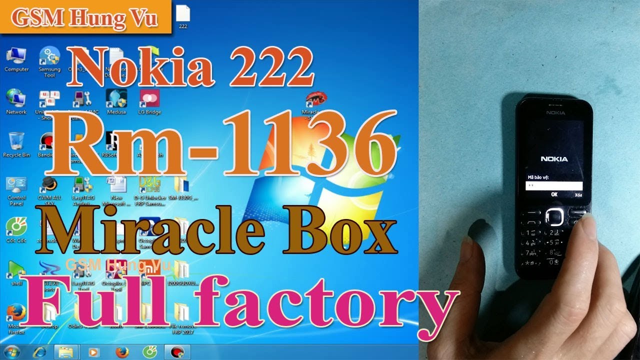 Format factory nokia 222 by Miracle ok.