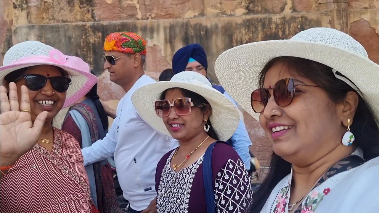जयपूर मध्ये जगातील सर्वात मोठा किल्ला..😍 खूपच सुंदर दृश्य..😀 पिंक सिटी..🩷