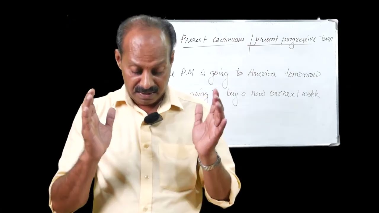 Present continous tense Sunil sir record class