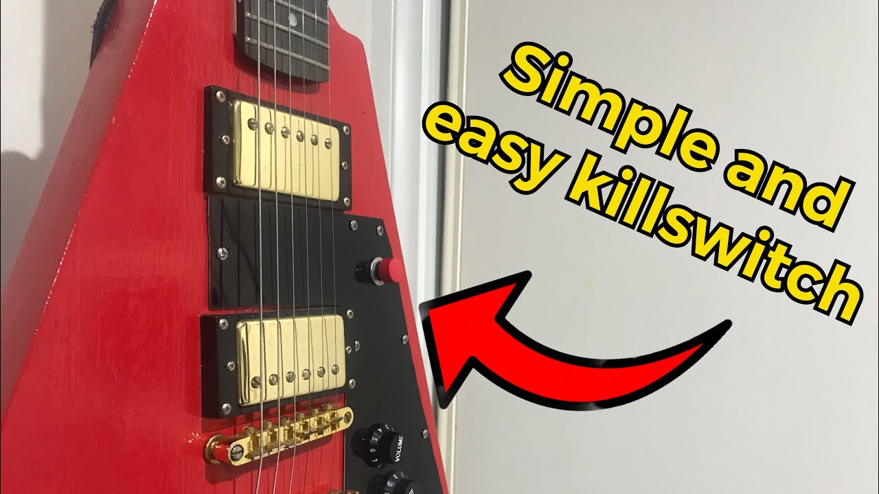 How To Add A Killswitch To A Guitar (Easy Installation)