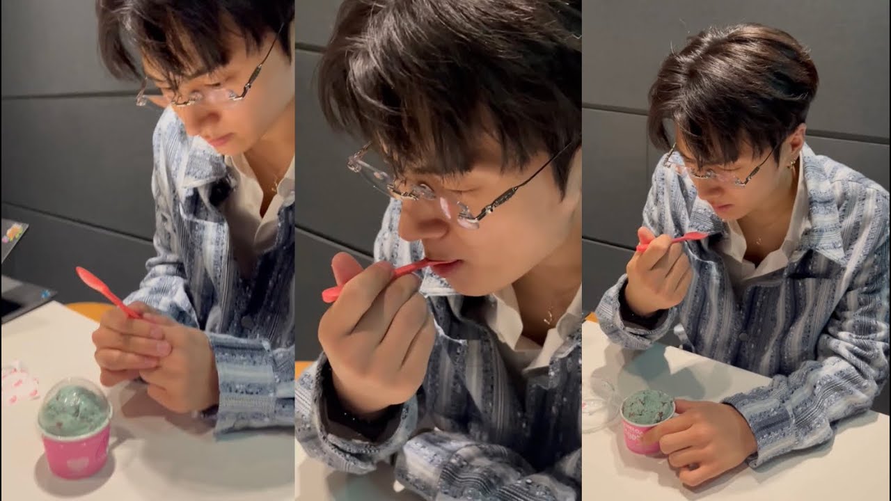 [enhypen] JAY FINALLY TRIED MINT CHOCO ICE CREAM AND SUNOO IS ENJOYING IT 🤧
