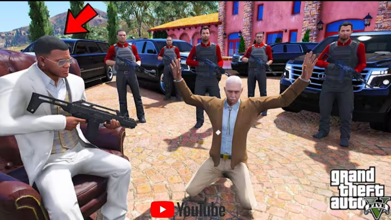 Franklin Becomes The Biggest Mafia Boss in GTA 5 SHINCHAN and CHOP Success gaming stuido 