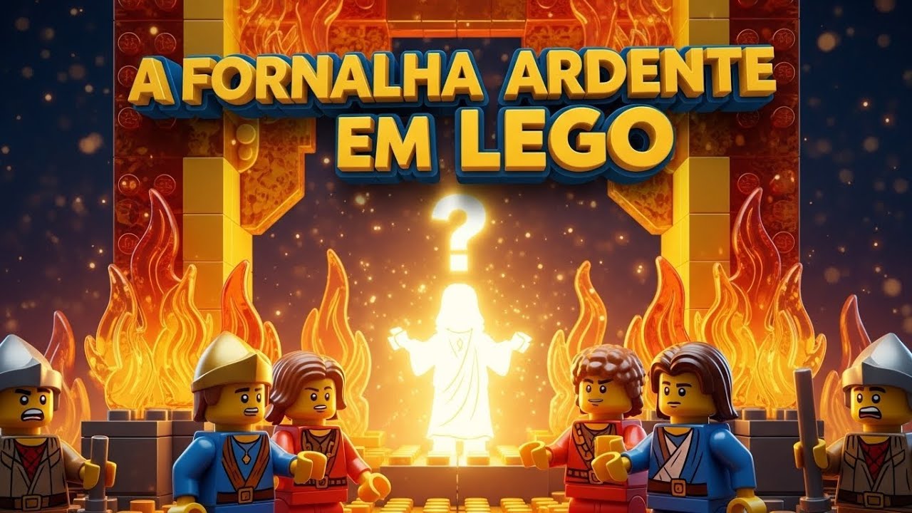 O MILAGRE DA FORNALHA ARDENTE EM LEGO | BÍBLIA DE LEGO