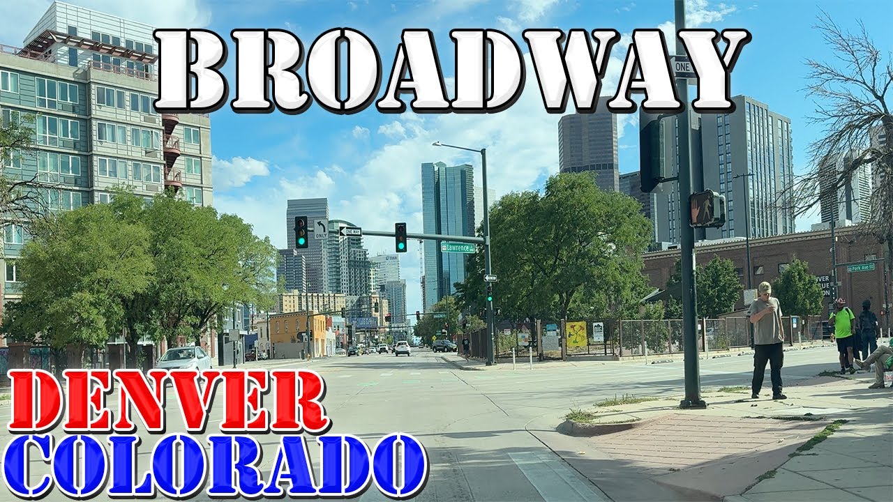 Broadway South FULL Route - Denver - Colorado - 4K Street Drive