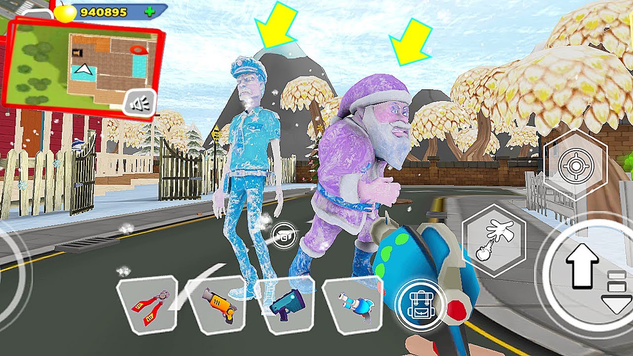 Dark Riddle New Updater Christmas 2021 ( Skins Santa Claus ) Mod Game APK #31