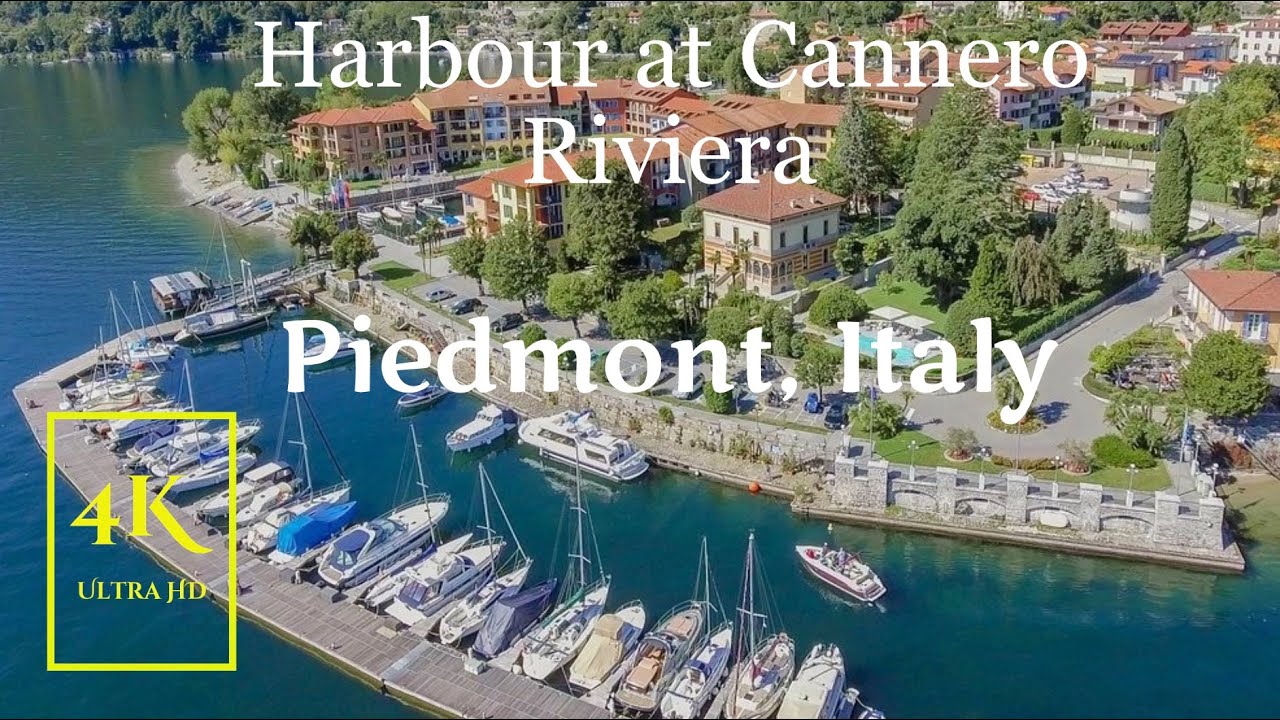 Cannero Riviera in 4K Ultra HD (Piedmont, Italy)
