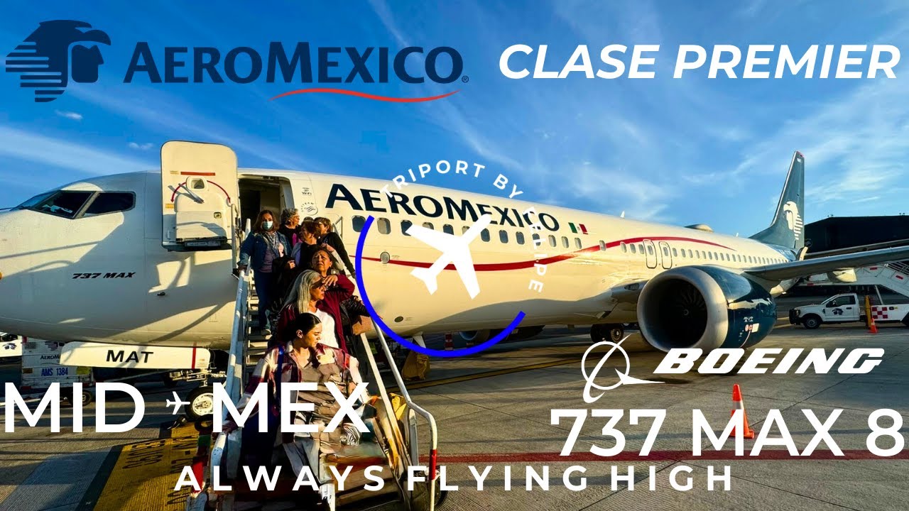 TRIP REPORT | Aeroméxico | Premier | Boeing 737 MAX 8 | Mérida - Ciudad de México | Salón Premier