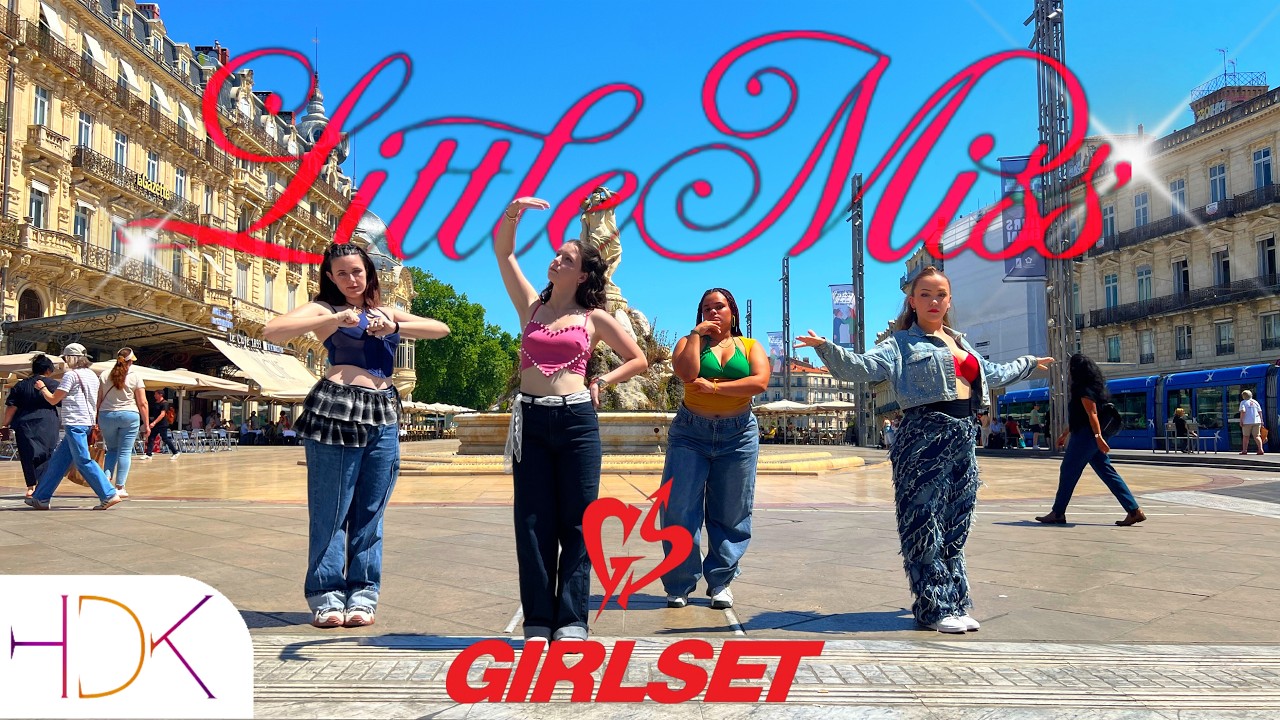 [K-POP IN PUBLIC ONE TAKE]  GIRLSET  'LITTLE MISS' KPOP Dance cover by HDK from France