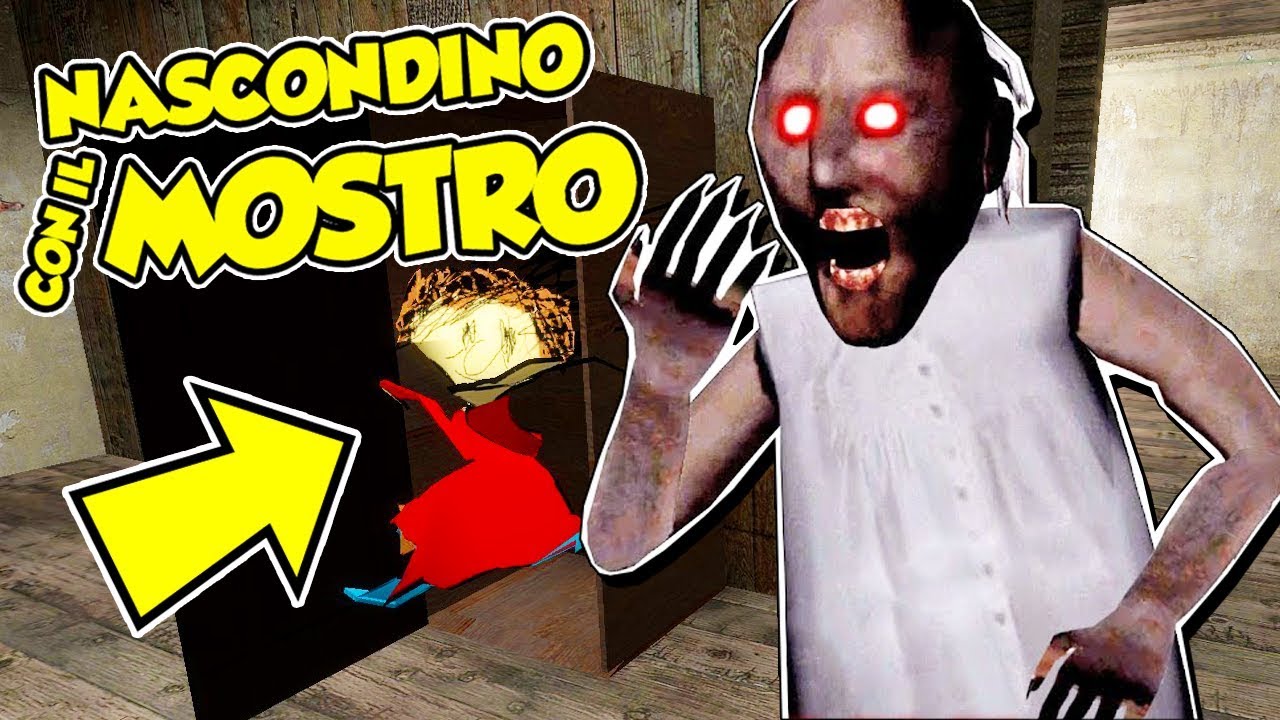 FUGA DALLA NONNA GRANNY! - Gmod NASCONDINO con i MOSTRI