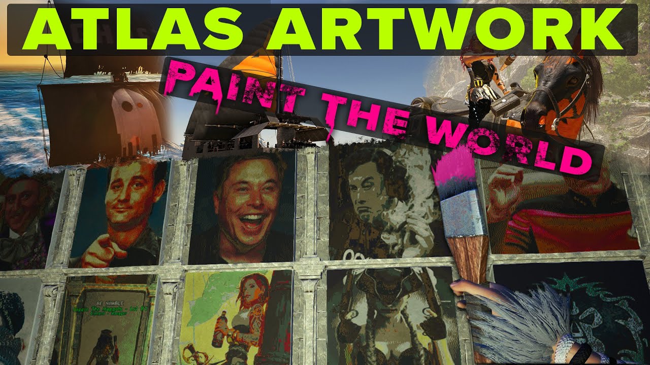 Atlas Artwork - How to paint