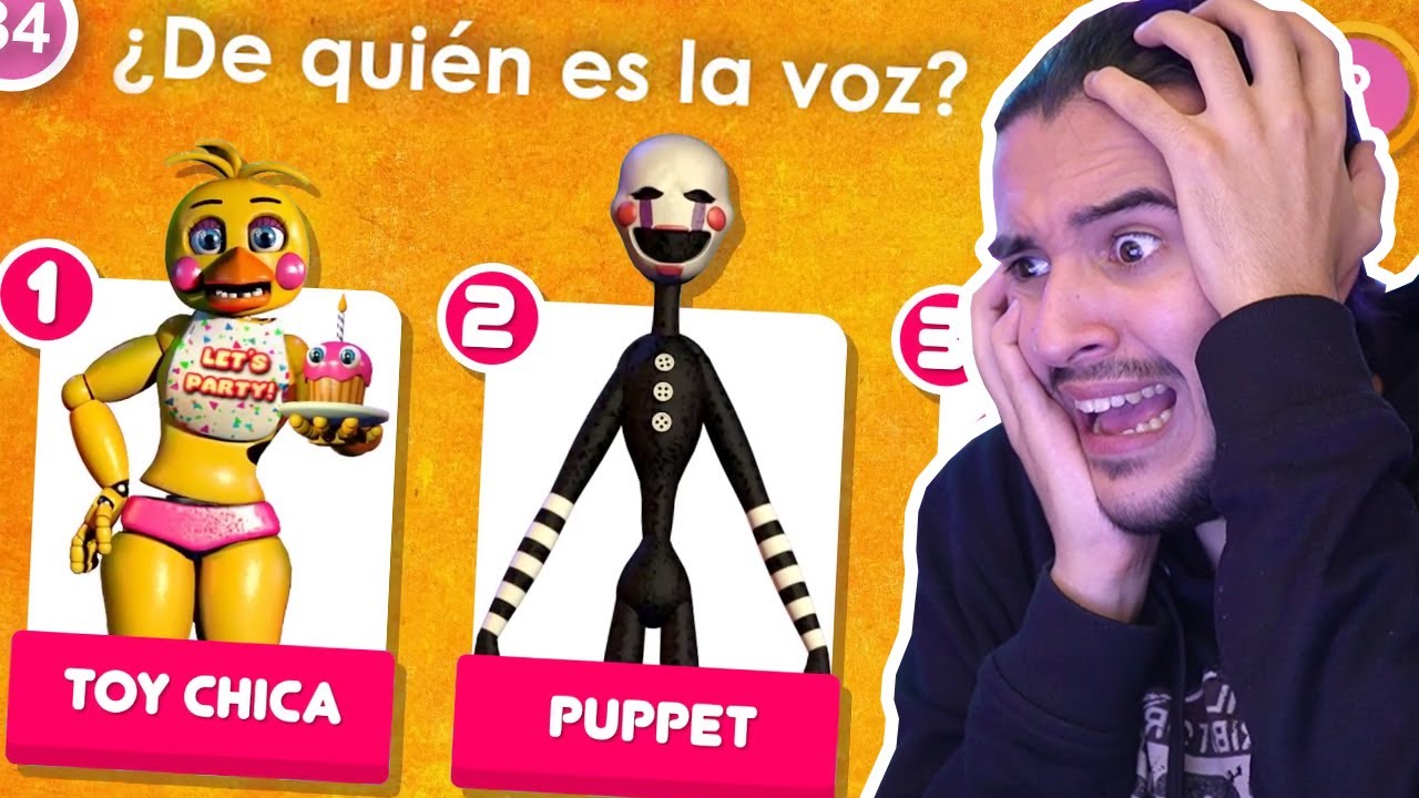 HAGO un TEST de CUANTO SE SOBRE FNAF
