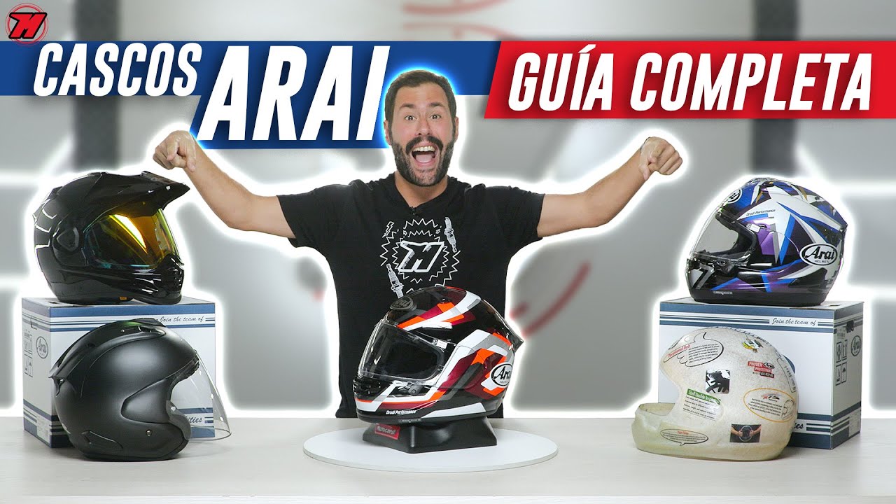 CASCO ARAI 🗻 TODO lo que necesitas SABER 🔥 ¿Cuál es el mejor?