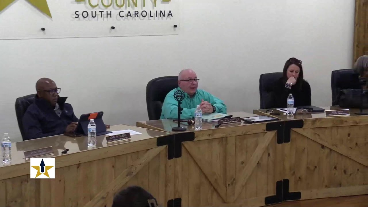 Union County Council Meeting