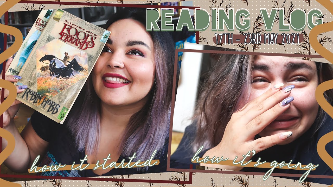 Robin Hobb Books HURT // Reading Vlog #146 // 2021
