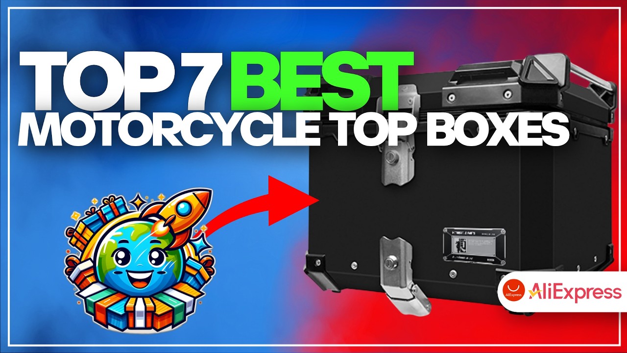 🏍️🔥 The 7 BEST BUDGET Motorcycle Top Boxes on AliExpress [2026]✅[Value for Money] luggage