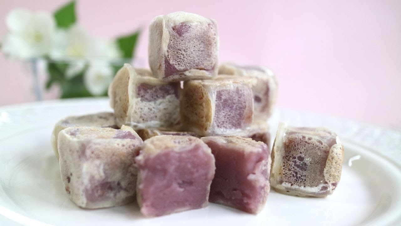 Purple sweet potato Kintsuba お芋のおやつでほっこり～紫芋きんつば