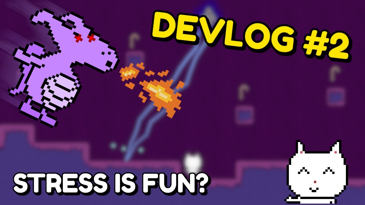 I use stress to make my indie game fun!