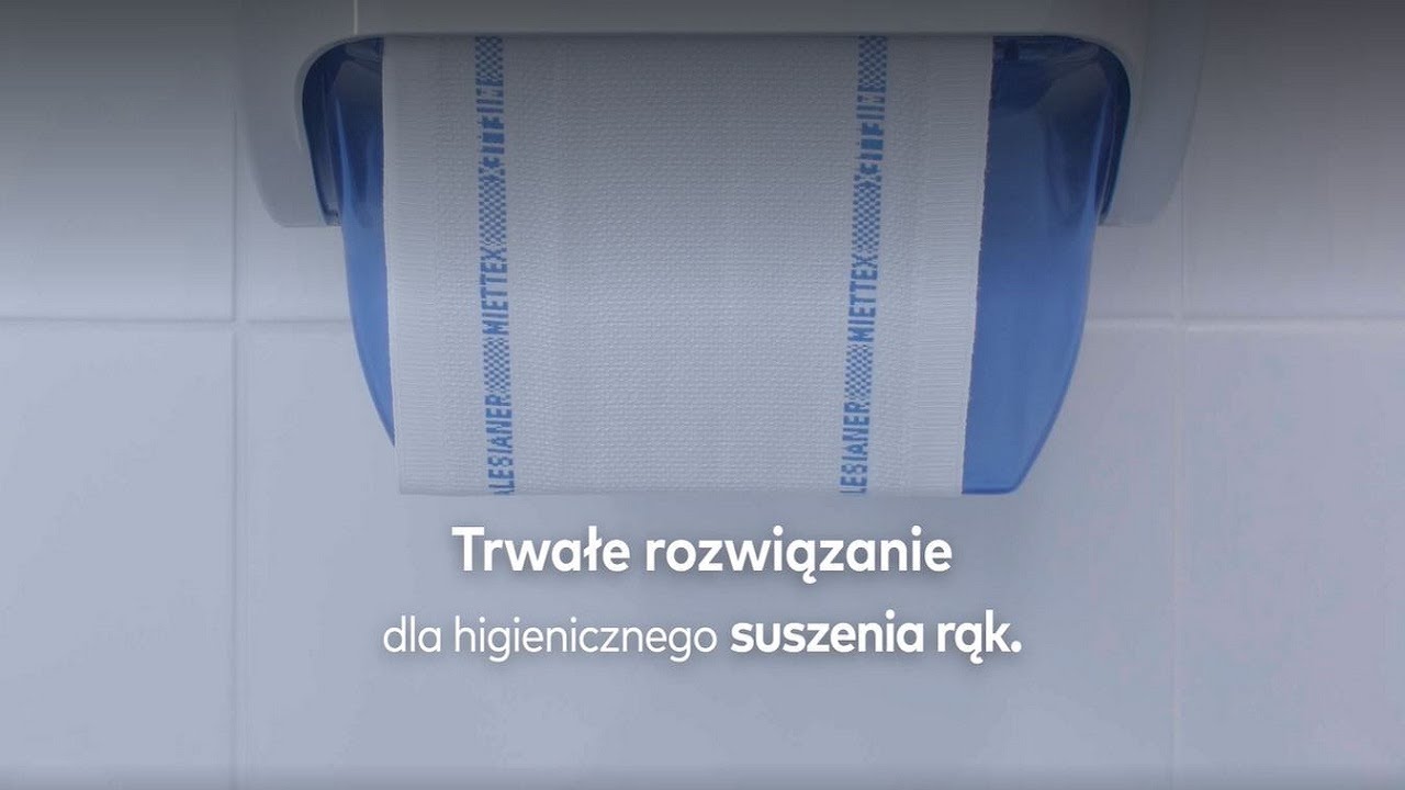 Dozownik ręczników materiałowych Bluecare – higieniczny i ekologiczny | SALESIANER Polska