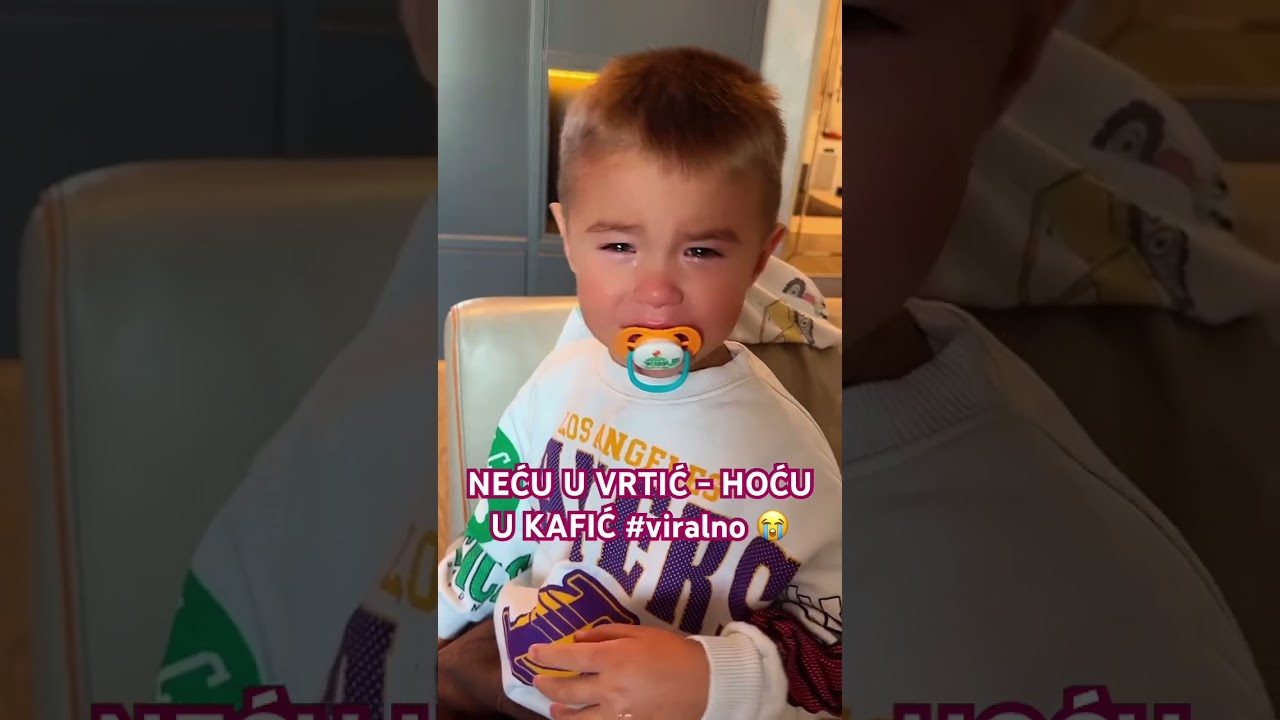 Neću u vrtić - HOĆU U KAFIĆ! 😭&hearts;️