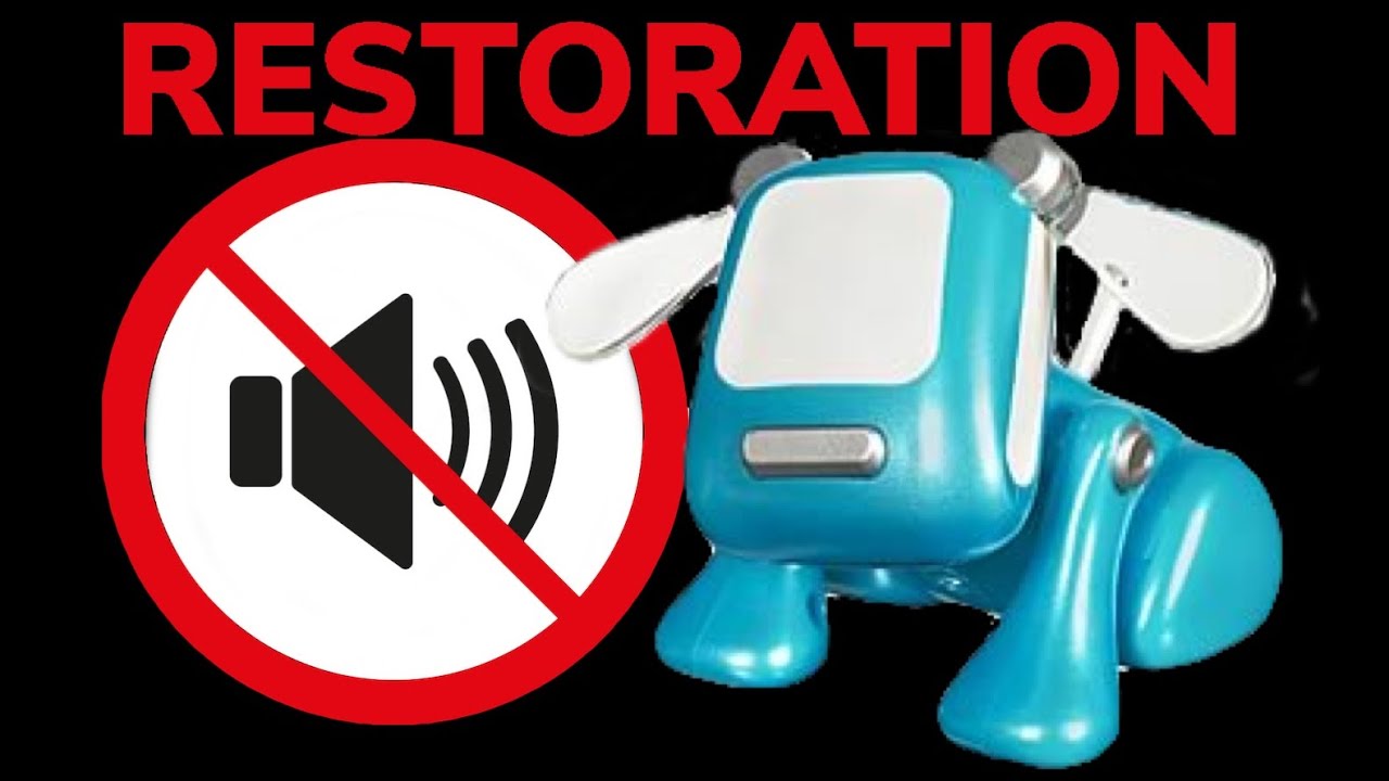 Restoration Tutorial - Sega/Hasbro I-Dog Pup/Mini - No Sound/Crackly Speaker