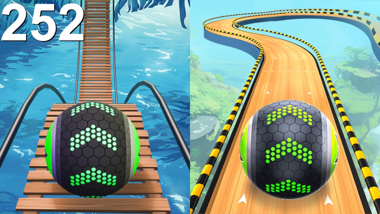 Going Balls Speedrun, Funny Fails Vs Challenge, Portal Run, Race Android, iOS Gameplay 252