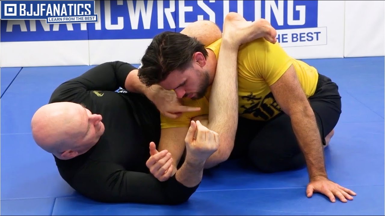 American Lock From Front Triangle Ankle Sankaku by John Danaher