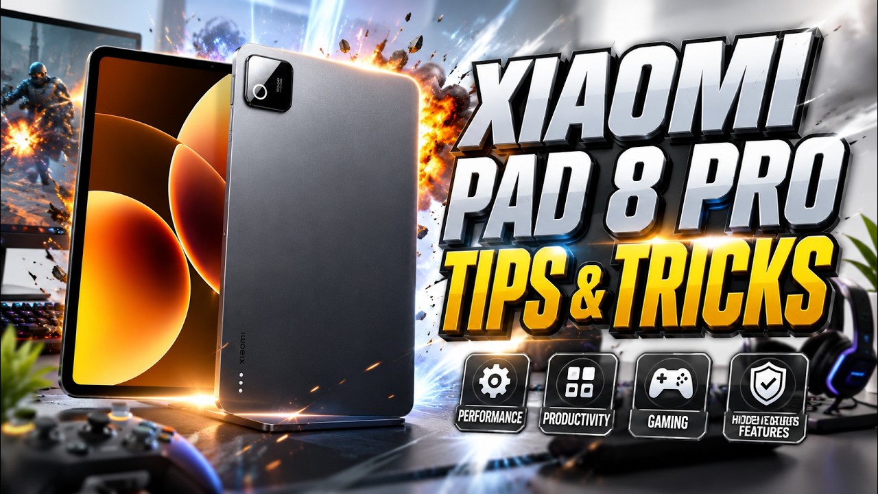 Top 10 Tips and Tricks XIAOMI PAD 8 PRO you need know