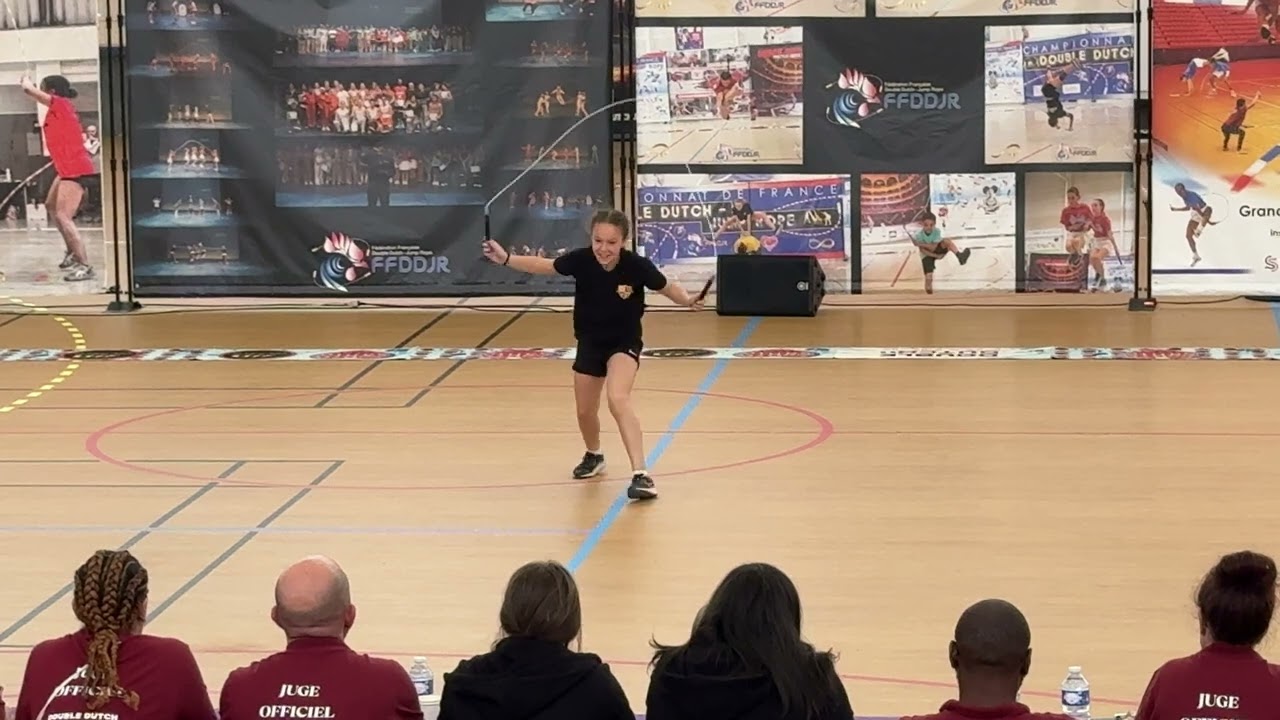 Lou - Freestyle solo U12 - Championnat de France 2025