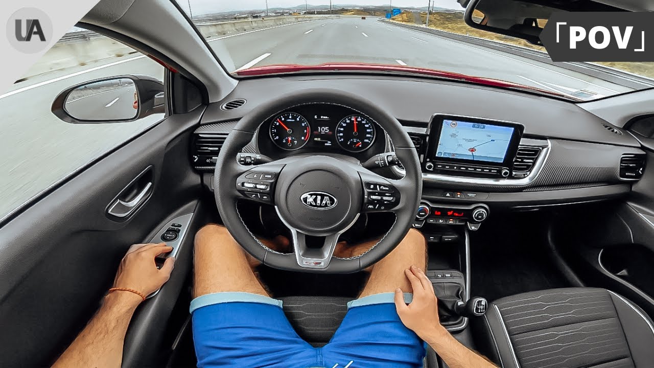 2021 KIA STONIC GT-LINE (1.0 T-GDi 120HP MHEV MANUAL) | 4K POV TEST DRIVE