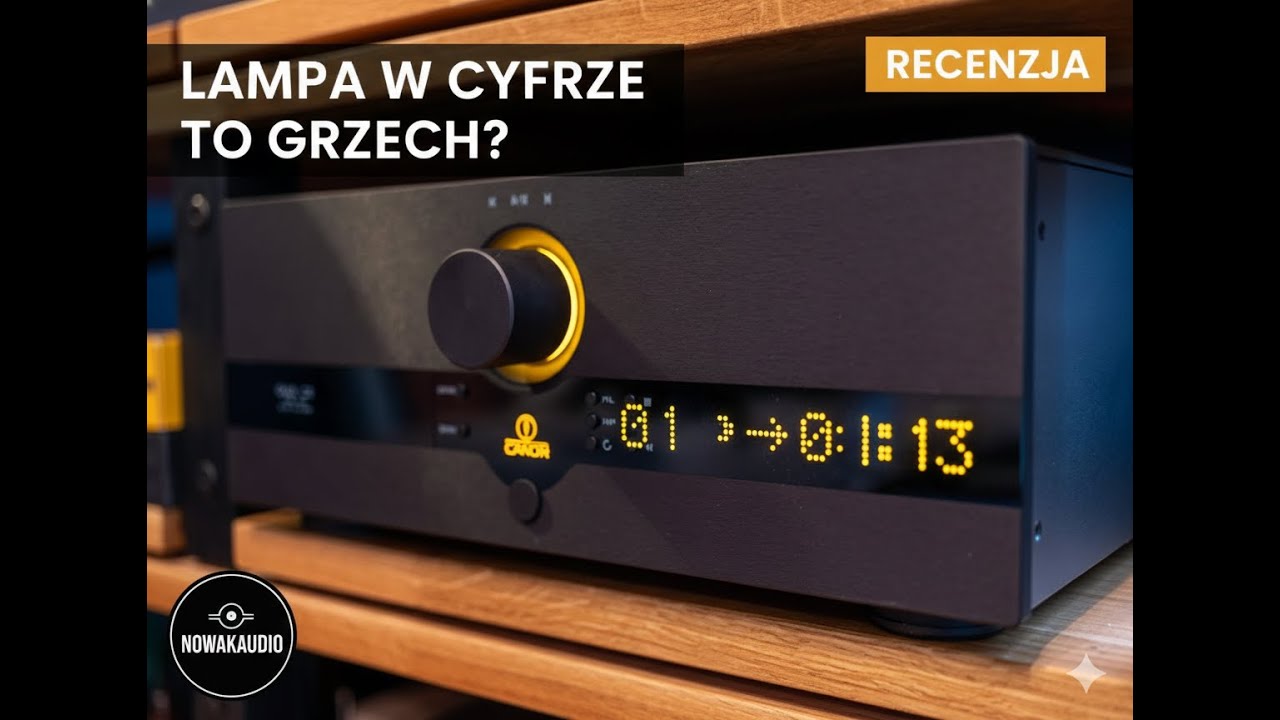 LAMPA W CYFRZE TO GRZECH? CANOR GAIA C2 UDOWADNIA, ŻE BRZMIENIE MUSI BYĆ 'ZA DUŻE'