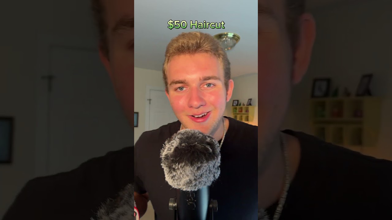 Asmr $50 vs $5 haircut