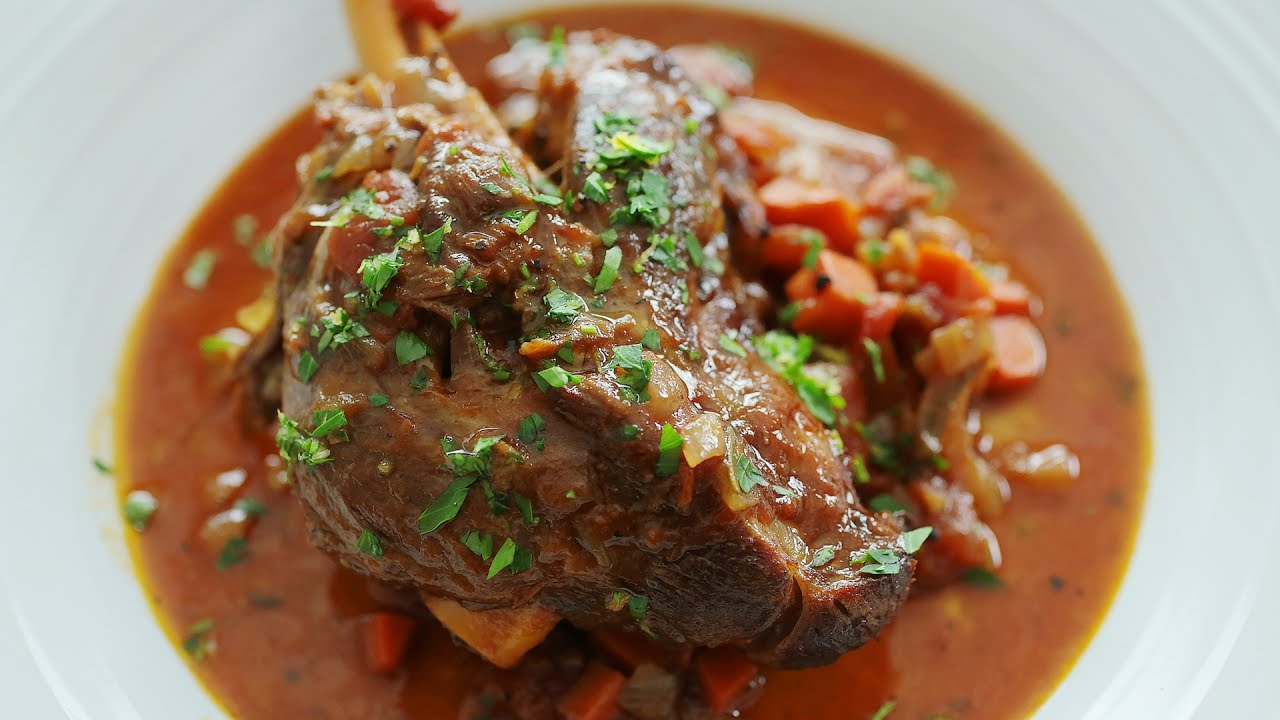 Braised Lamb Shank - 炖羊腿