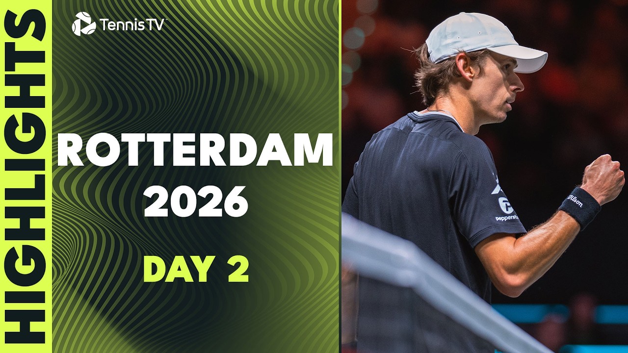 De Minaur, Fils, Griekspoor Feature | Rotterdam 2026 Day 2 Highlights
