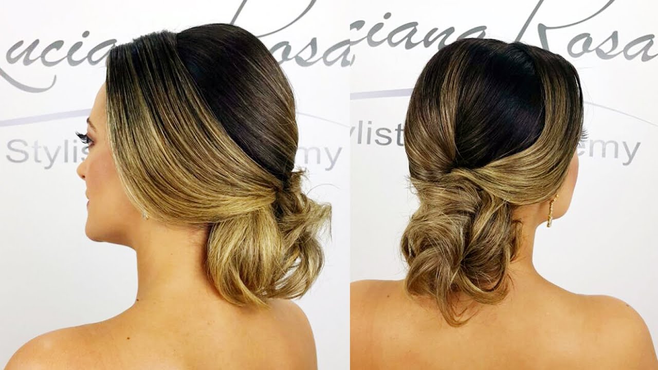 Penteado Coque Leve e Sofisticado