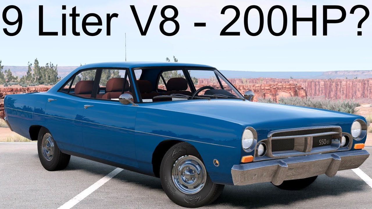 The Worst Malaise Era Muscle Car! Automation & BeamNG
