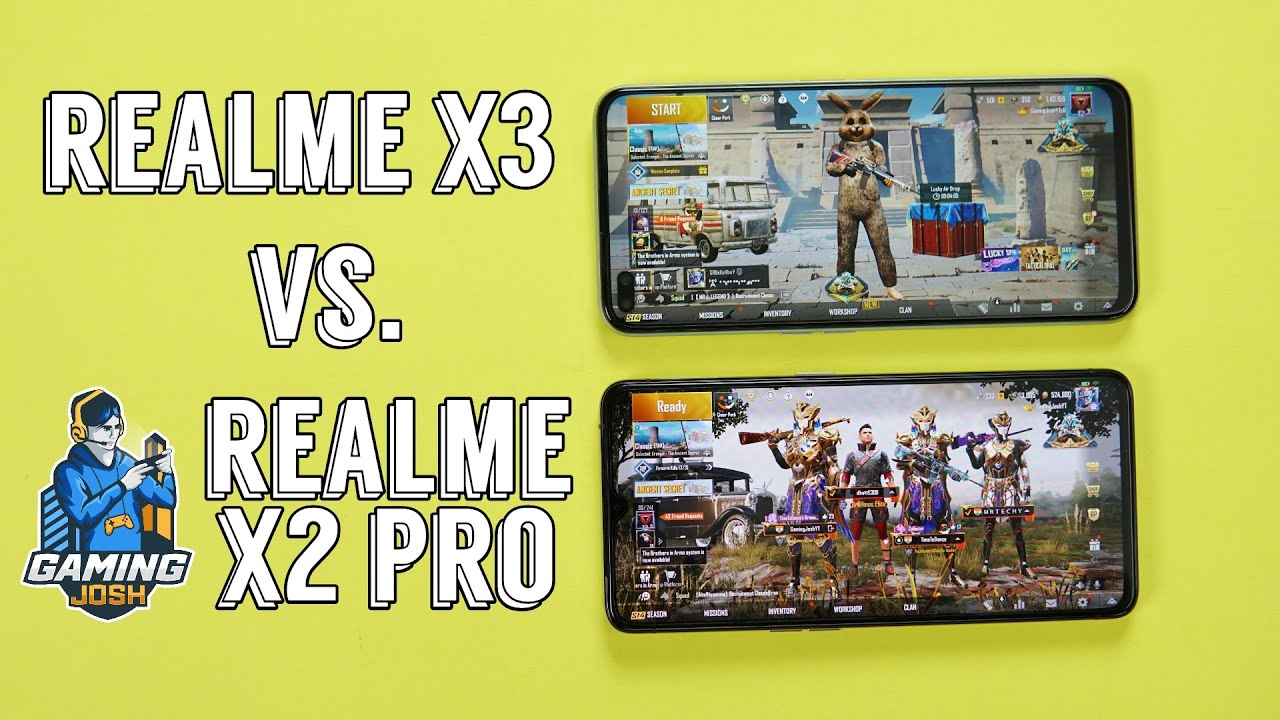 Realme X2 Pro vs Realme X3 - Kaunsa best hai gaming ke liye? | Gaming Josh