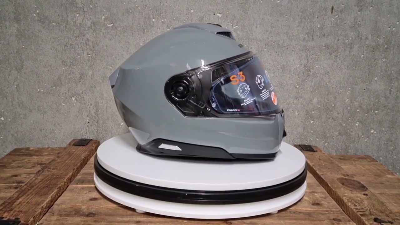 New! Schuberth S3 integralny kask z homologacją ECE 22.06 Concrete Grey www.standomotor.com