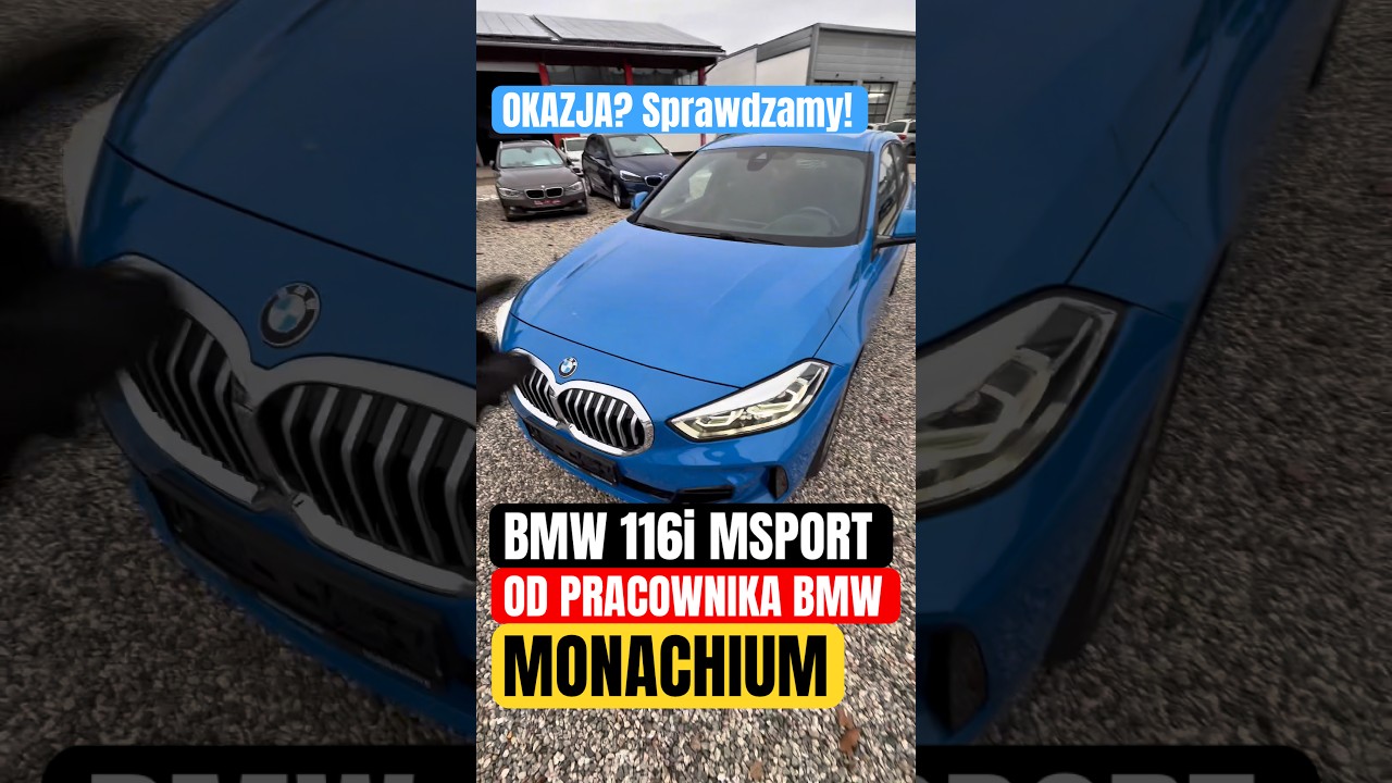 TANIE BMW 1 prosto od pracownika BMW MONACHIUM #autozniemiec #bmw118i #bmw #okazjazniemiec