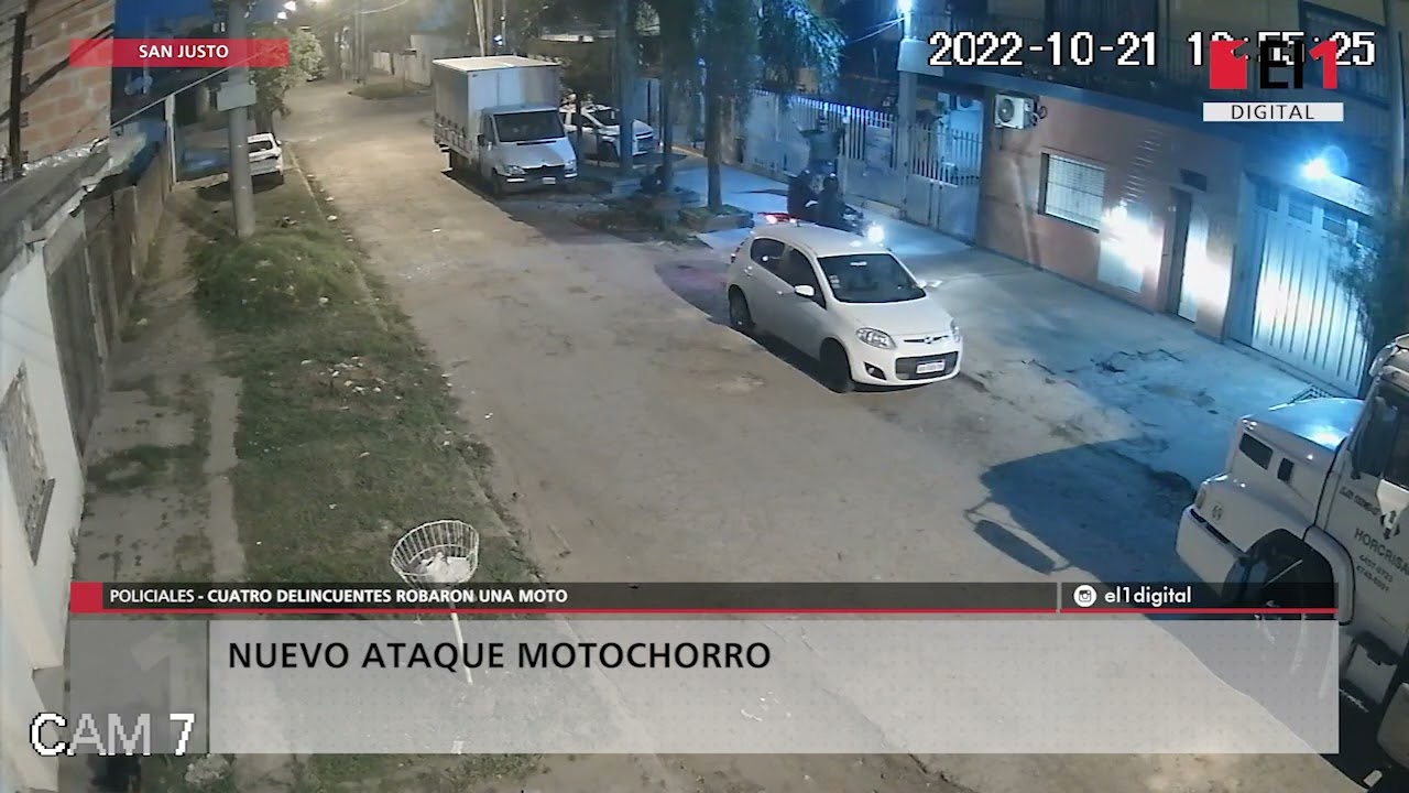 San Justo: una vez más los motochorros al ataque