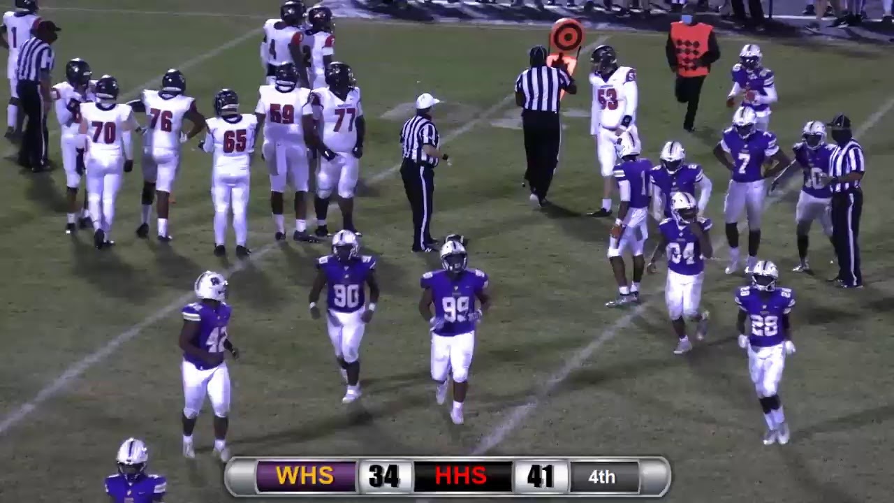 Wilson High vs Hartsville High-Football
